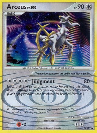 Arceus DP50/56 - Promo - Holofoil