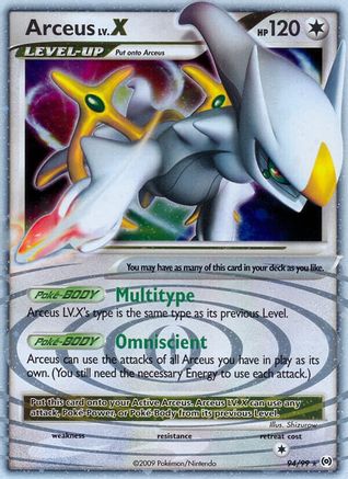 Arceus Lv.X (94) 094/99 - Ultra Rare - Holofoil