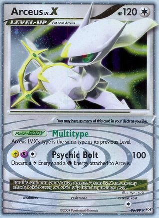 Arceus Lv.X (96) 096/99 - Ultra Rare - Holofoil