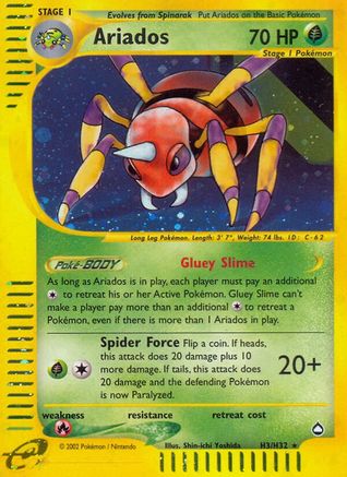 Ariados (H3) 0H3/147 - Holo Rare - Holofoil
