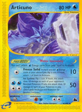 Articuno (4) 004/144 - Rare