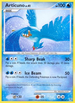 Articuno (16) 016/147 - Rare