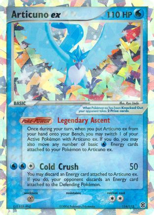 Articuno ex 114/112 - Secret Rare