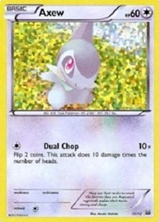Axew 012/12/12 - Promo - Holofoil