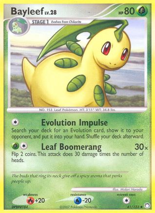 Bayleef 041/123/123 - Uncommon