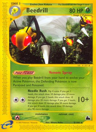 Beedrill (5) 005/144 - Rare