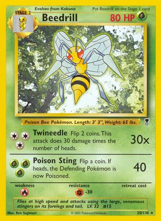 Beedrill 020/110 - Rare