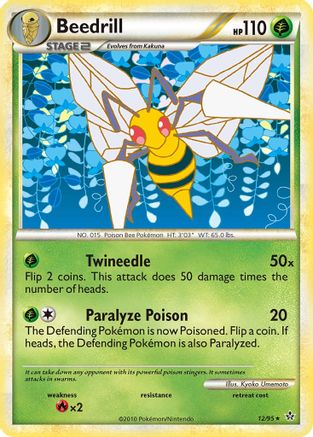 Beedrill 012/95 - Rare