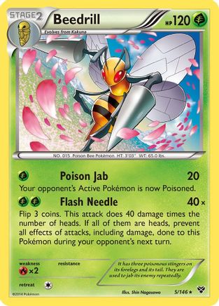 Beedrill 005/146 - Rare