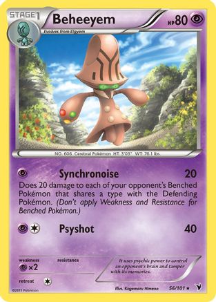 Beheeyem 056/101 - Rare