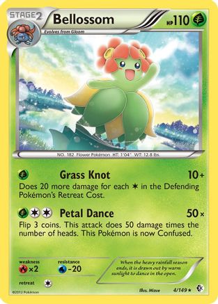 Bellossom 004/149 - Rare