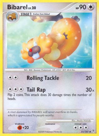 Bibarel 051/147 - Uncommon