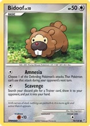 Bidoof 070/130/130 - Common