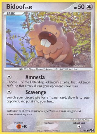 Bidoof 011/17 - Common