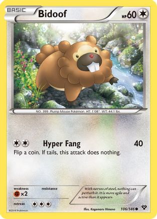 Bidoof 106/146/146 - Common