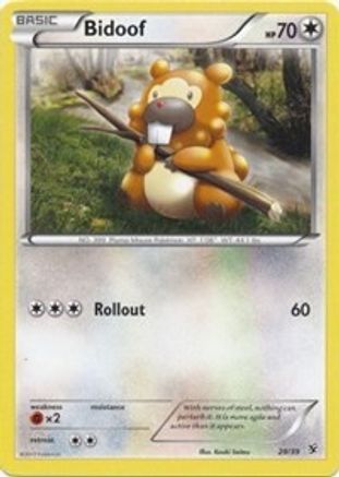 Bidoof 029/39 - Common