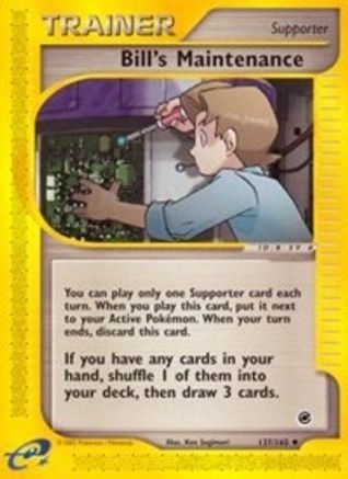 Bill's Maintenance 137/165/165 - Uncommon
