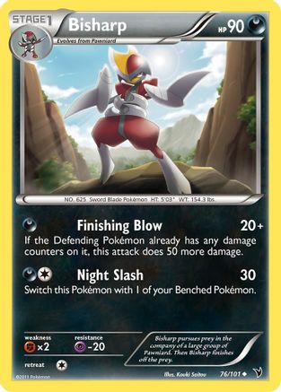 Bisharp (76) 076/101 - Uncommon