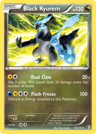 Black Kyurem 100/149 - Rare