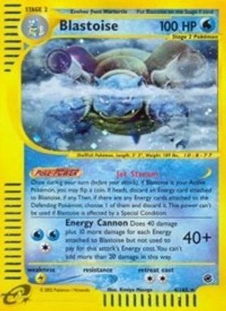 Blastoise (4) 004/165 - Holo Rare - Holofoil
