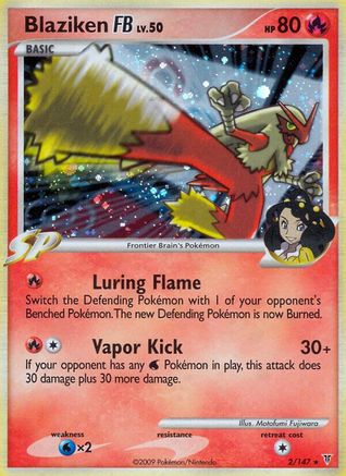 Blaziken FB 002/147 - Holo Rare - Holofoil