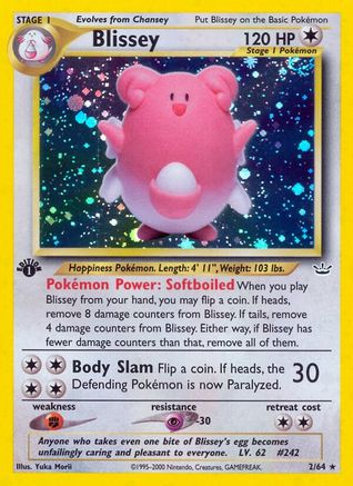 Blissey 002/64/64 - Holo Rare - Holofoil