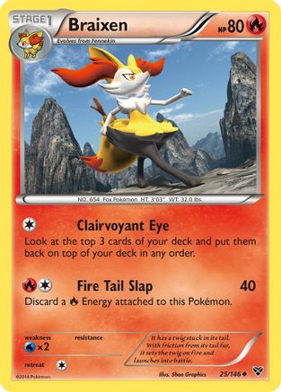 Braixen 025/146/146 - Uncommon