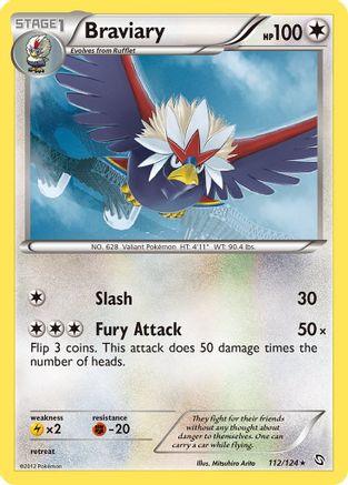 Braviary 112/124 - Rare