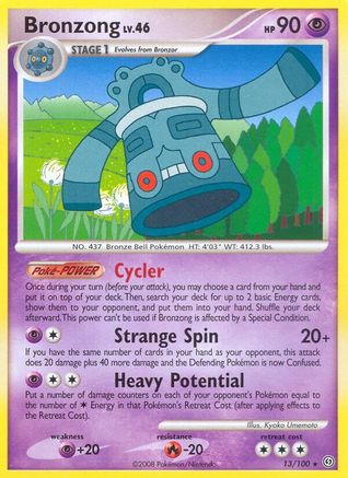 Bronzong 013/100 - Rare