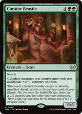 Curator Beastie [Duskmourn: House of Horror Commander]