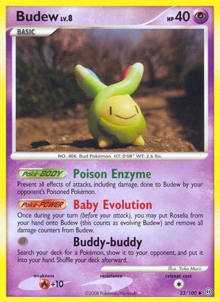 Budew 033/100/100 - Uncommon