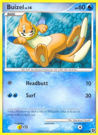Buizel 061/106 - Common