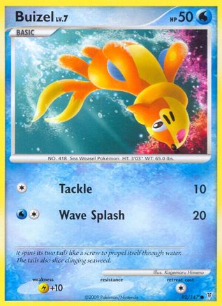 Buizel 092/147 - Common