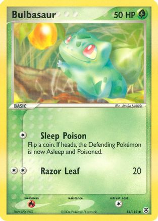 Bulbasaur 054/112/112 - Common