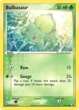 Bulbasaur 055/112/112 - Common