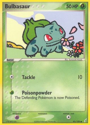 Bulbasaur 045/100/100 - Common - Reverse Holofoil
