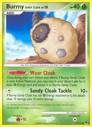 Burmy Sandy Cloak 012/17 - Common