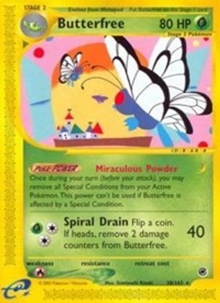 Butterfree (38) 038/165 - Rare