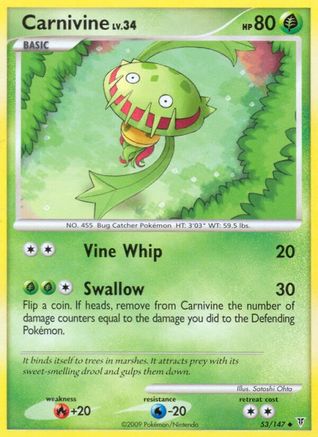 Carnivine 053/147 - Uncommon