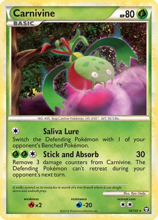 Carnivine 016/102 - Rare
