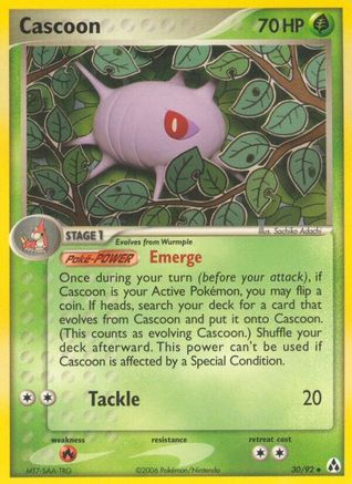 Cascoon 030/92 - Uncommon