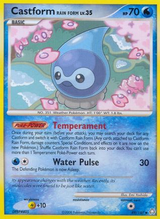 Castform Rain Form 049/146 - Uncommon