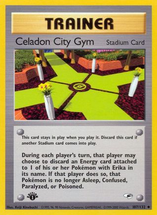 Celadon City Gym 107/132/132 - Uncommon - Unlimited