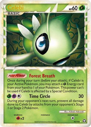 Celebi (Prime) 092/102/102 - Ultra Rare - Holofoil