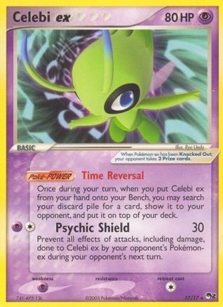 Celebi ex (Non-Holo) 017/17 - Ultra Rare
