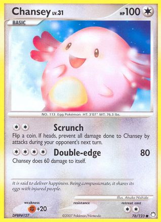 Chansey 076/123/123 - Common