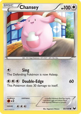 Chansey (80) 080/108 - Common