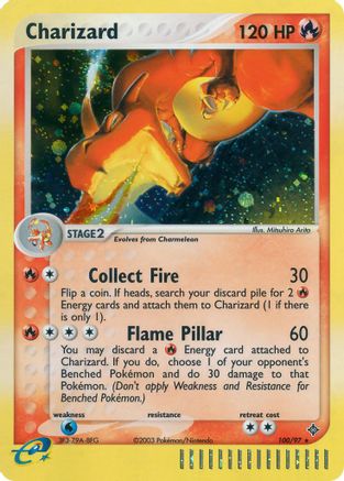 Charizard 100/97 - Secret Rare - Holofoil