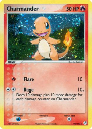 Charmander 113/112/112 - Secret Rare - Holofoil