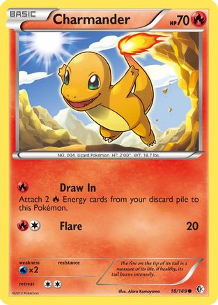 Charmander 018/149/149 - Common